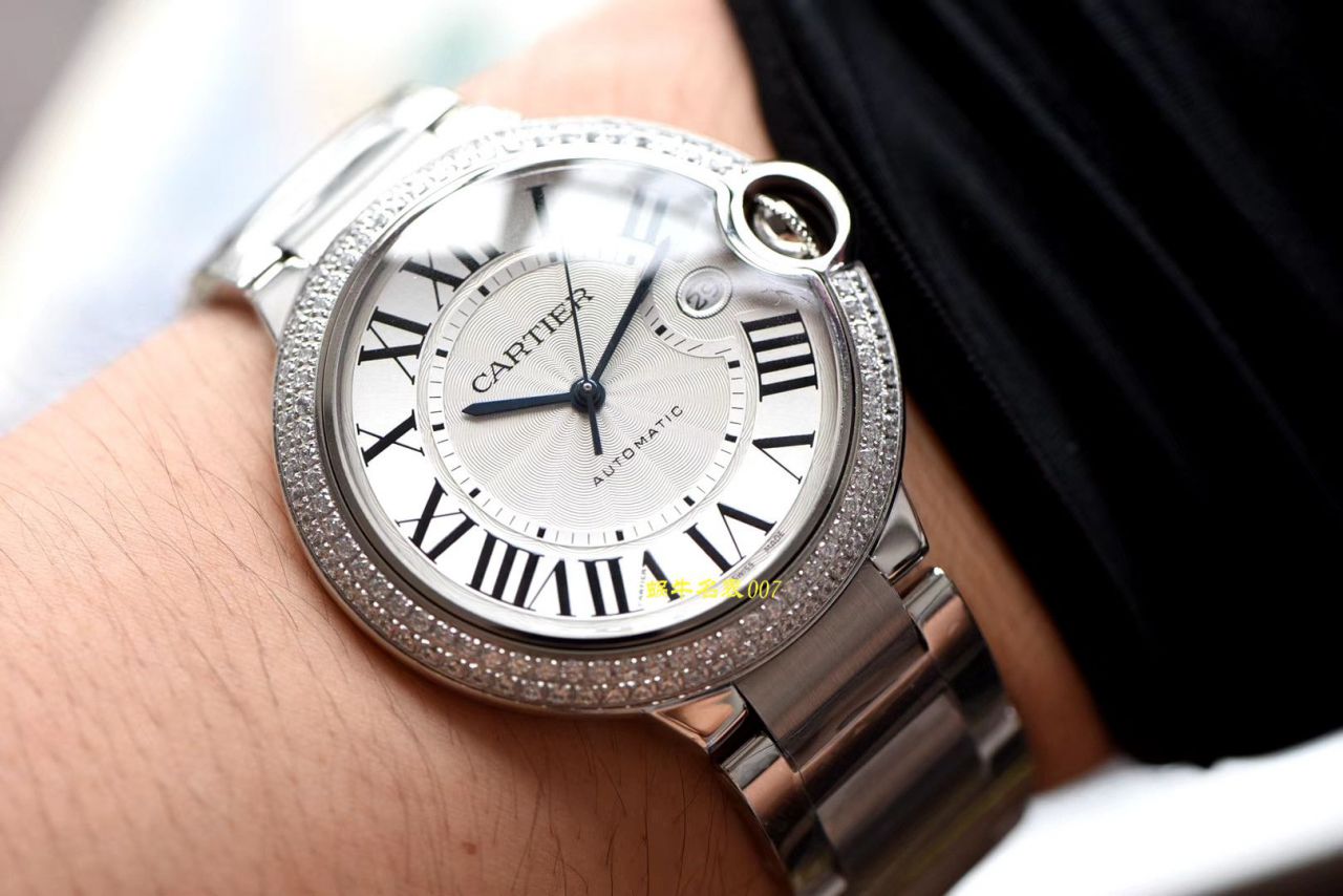 【V6厂官网CARTIER复刻高仿表】卡地亚蓝气球系列WE9009Z3钻圈腕表 / K222