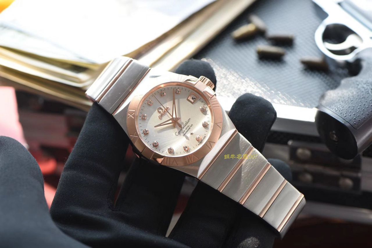 【VS厂欧米茄复刻表】欧米茄星座一比一高仿123.20.38.21.52.001腕表 / M390