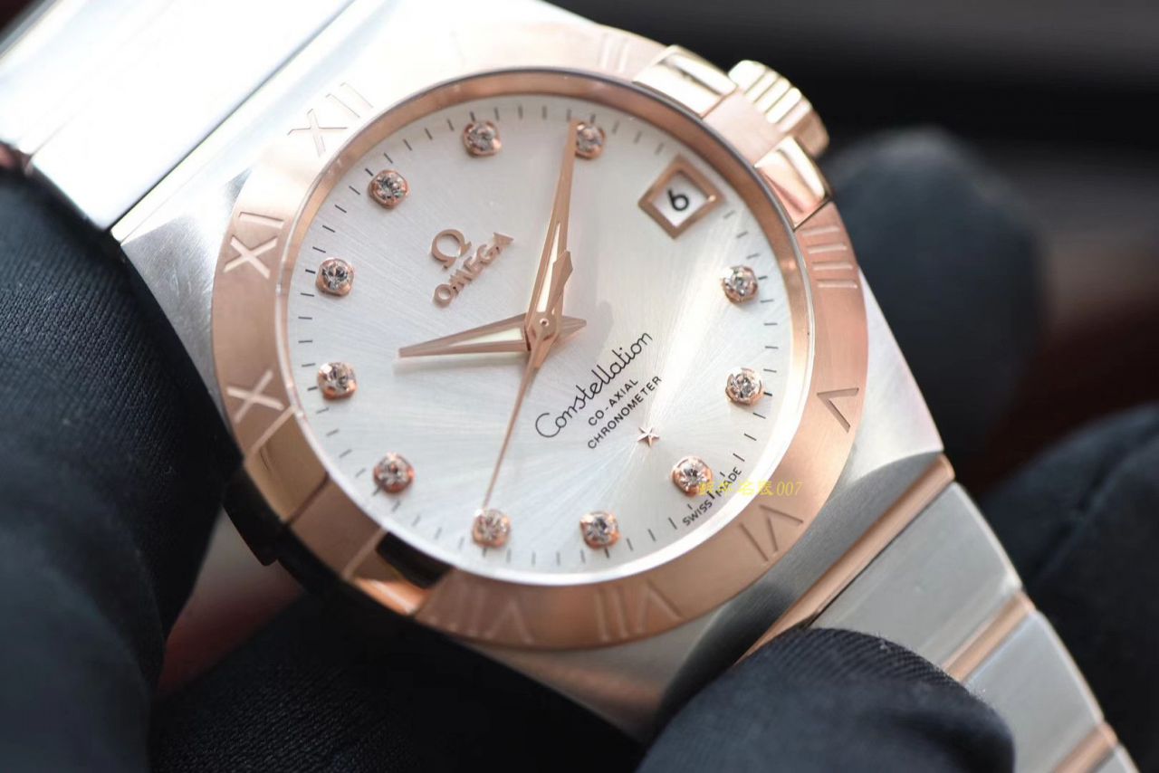 【VS厂欧米茄复刻表】欧米茄星座一比一高仿123.20.38.21.52.001腕表 / M390