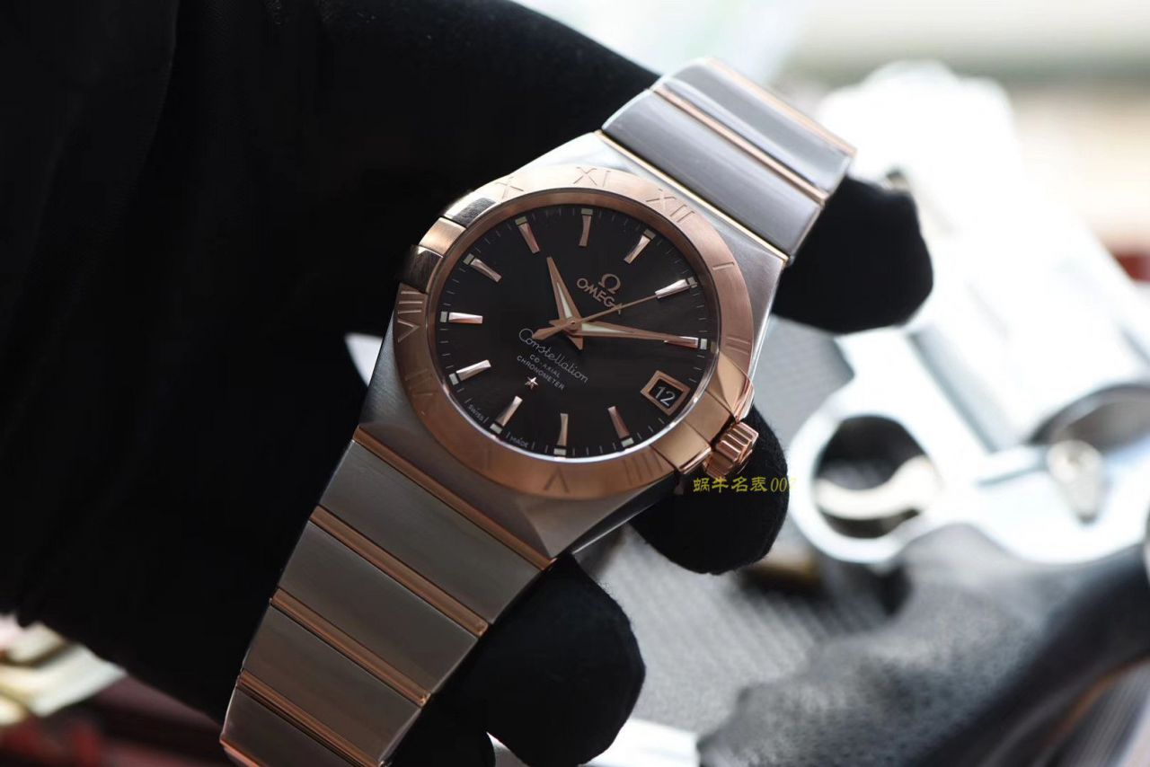 【VS厂复刻手表官网】欧米茄星座高仿123.20.38.21.13.001腕表 / M389