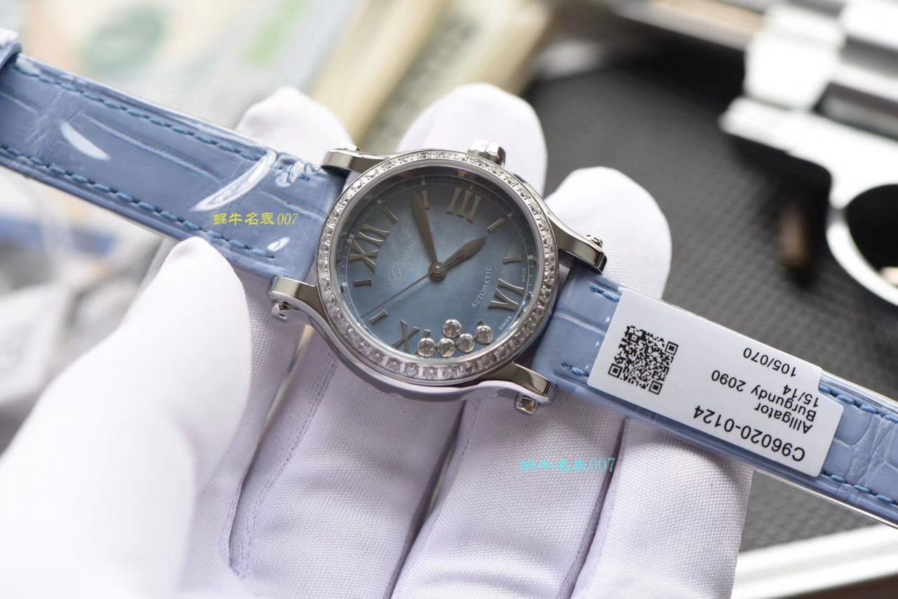 【NR厂广州买复刻表】萧邦高仿HAPPY DIAMONDS系列278573-3010小号30毫米女士腕表 / XB031