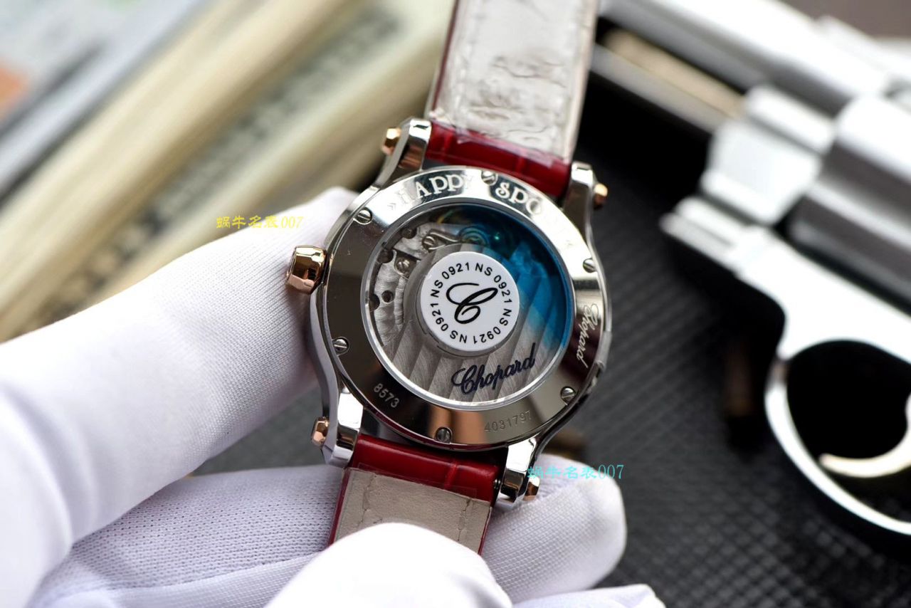 【NR厂萧邦复刻高仿手表小号30毫米】萧邦HAPPY DIAMONDS系列278573-6001女装腕表 / XB032