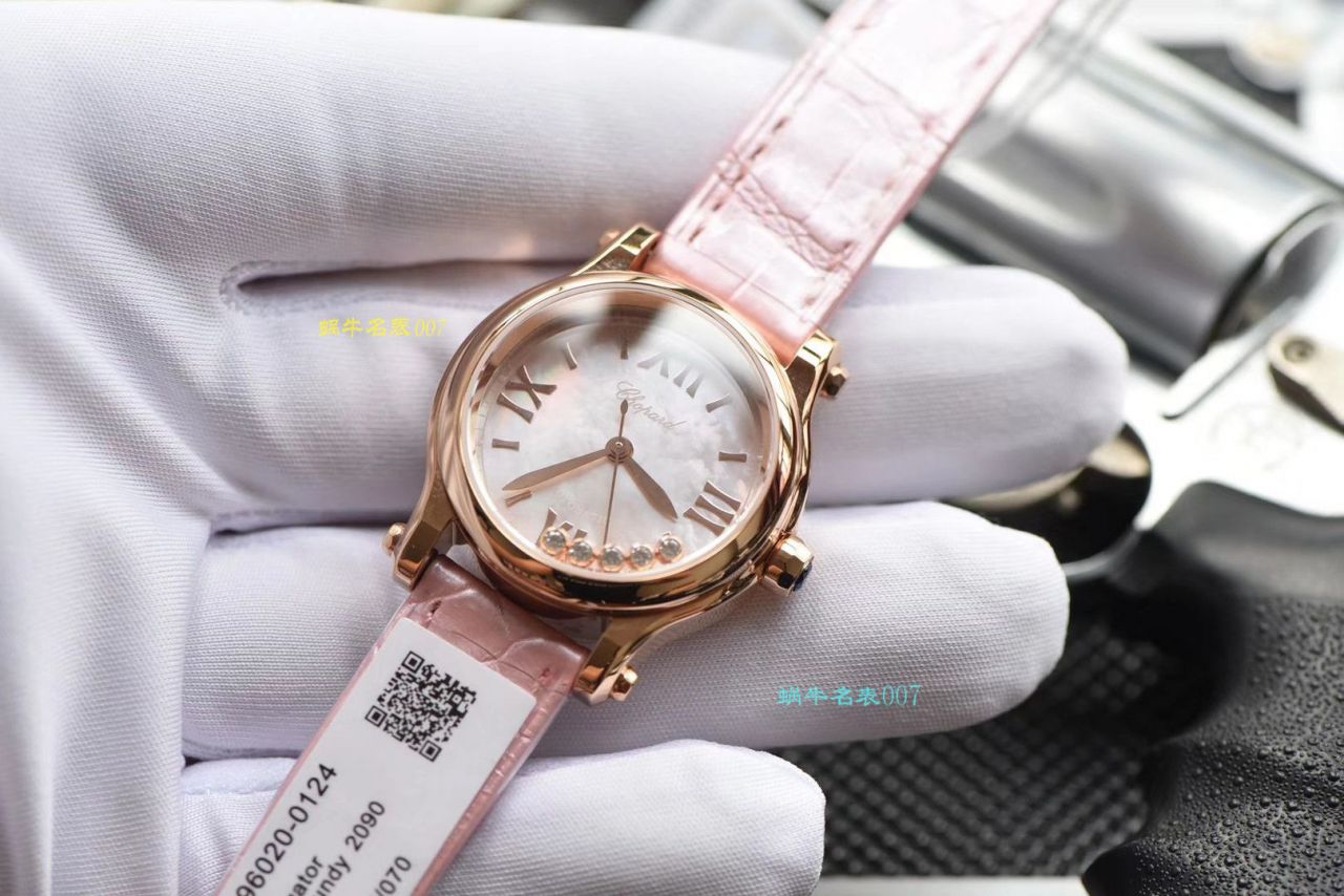 【NR厂复刻表能用几年】萧邦高仿HAPPY DIAMONDS系列278573-6011小号30毫米女腕表 / XB029