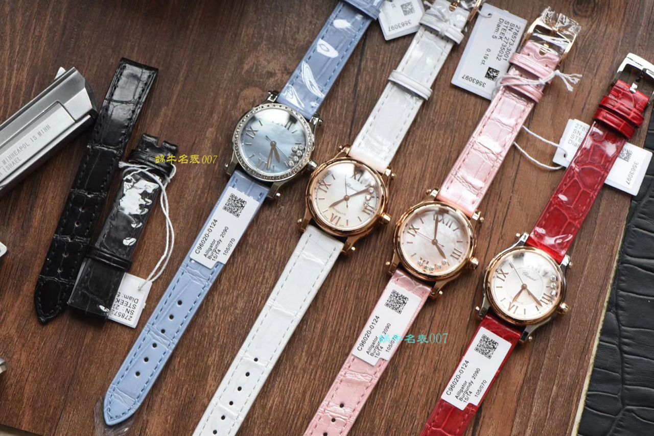 【NR厂复刻表能用几年】萧邦高仿HAPPY DIAMONDS系列278573-6011小号30毫米女腕表 / XB029