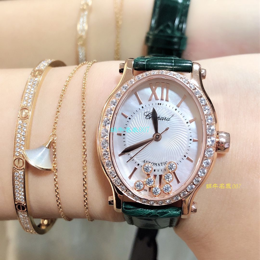 【萧邦顶级高仿表价格吧】萧邦HAPPY DIAMONDS系列275362-5003腕表 