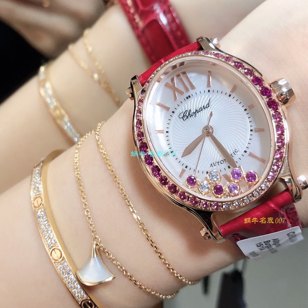 【萧邦顶级高仿表价格吧】萧邦HAPPY DIAMONDS系列275362-5003腕表 