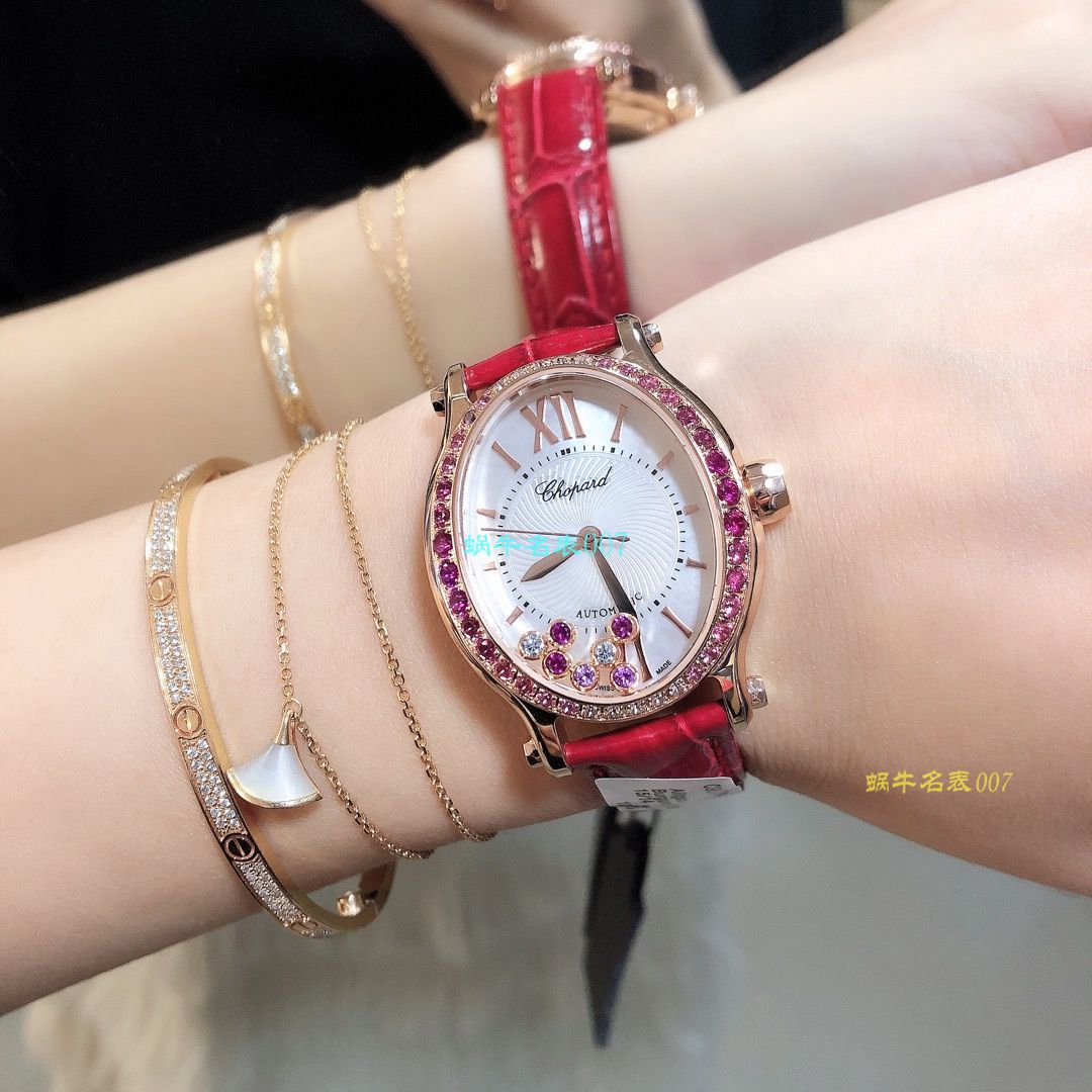 【萧邦顶级高仿表价格吧】萧邦HAPPY DIAMONDS系列275362-5003腕表 