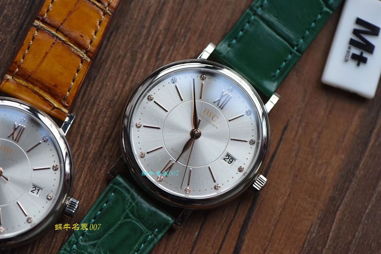 【M+厂顶级复刻高仿手表】IWC万国表柏涛菲诺系列IW458116、IW458101女士腕表 