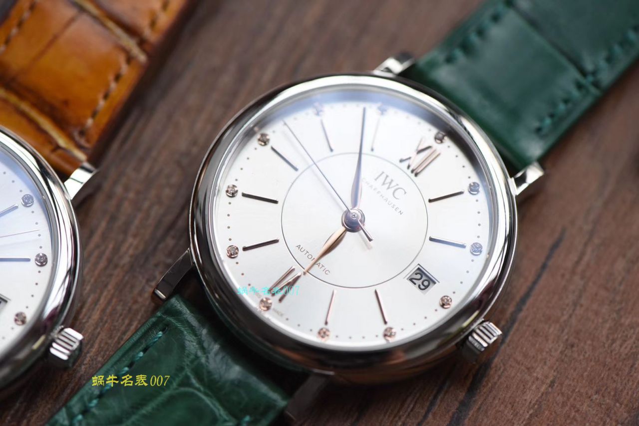 【M+厂顶级复刻高仿手表】IWC万国表柏涛菲诺系列IW458116、IW458101女士腕表 