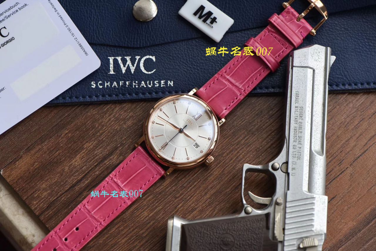 【M+厂顶级复刻高仿手表】IWC万国表柏涛菲诺系列IW458116、IW458101女士腕表 
