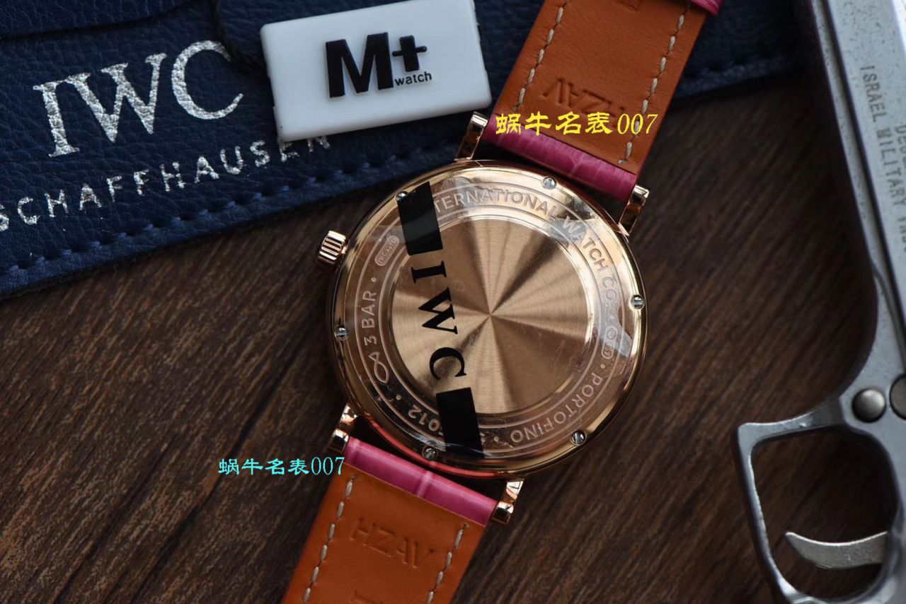 【M+厂顶级复刻高仿手表】IWC万国表柏涛菲诺系列IW458116、IW458101女士腕表 