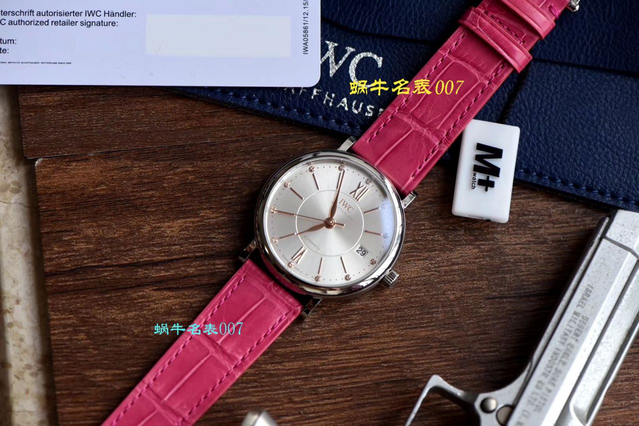 【M+厂顶级复刻高仿手表】IWC万国表柏涛菲诺系列IW458116、IW458101女士腕表 