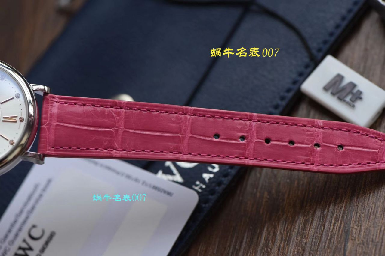 【M+厂顶级复刻高仿手表】IWC万国表柏涛菲诺系列IW458116、IW458101女士腕表 