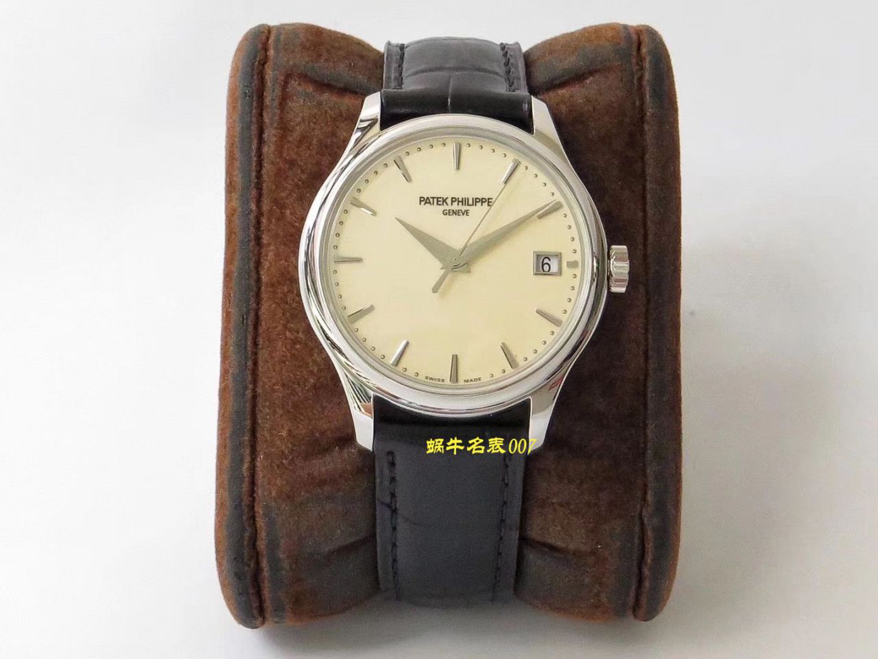 【ZF厂百达翡丽高仿表多少钱】百达翡丽古典表系列5227G-001腕表 / BD268