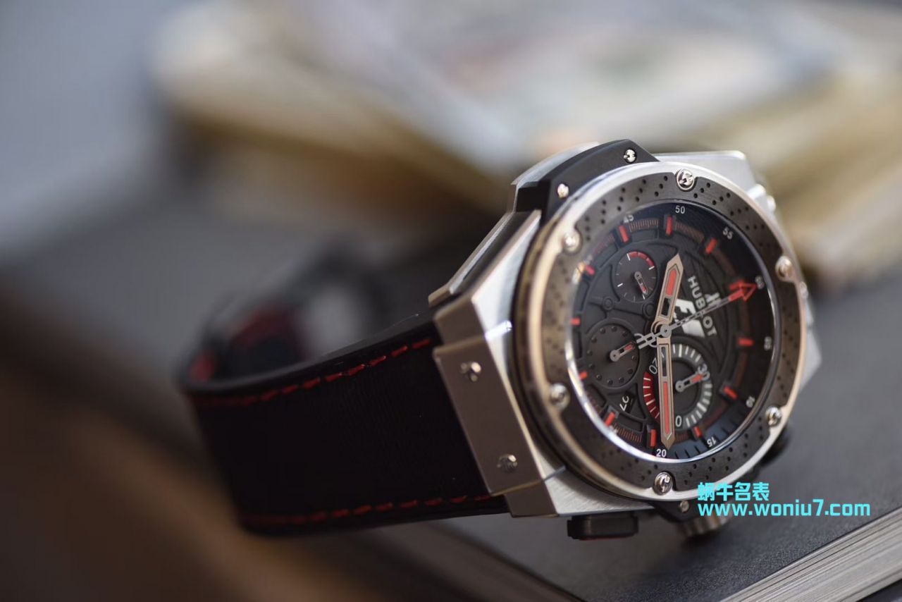 【视频评测V6厂宇舶仿表】Hublot  King Power F1 Zirconium 703.ZM.1123.NR限量版腕表 / YB071