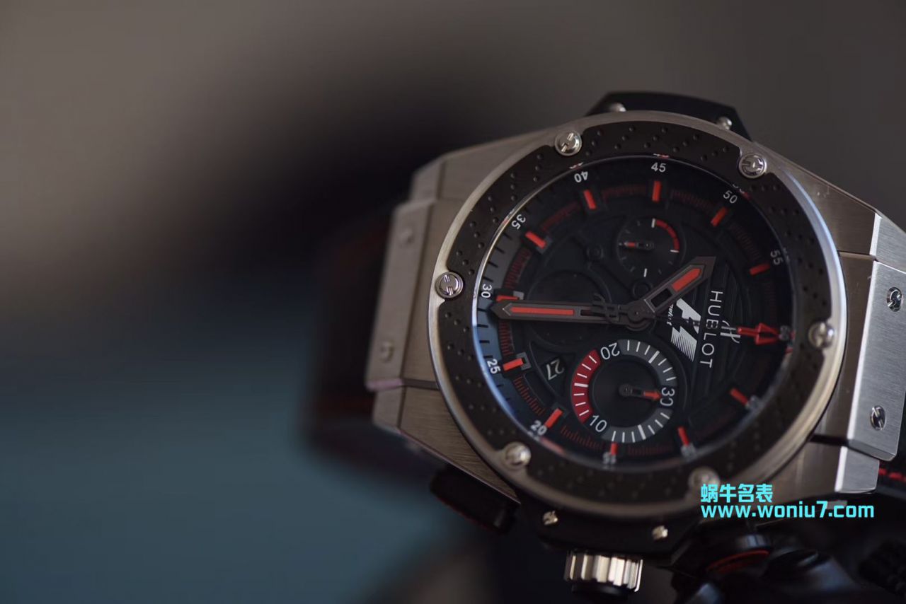 【视频评测V6厂宇舶仿表】Hublot  King Power F1 Zirconium 703.ZM.1123.NR限量版腕表 / YB071