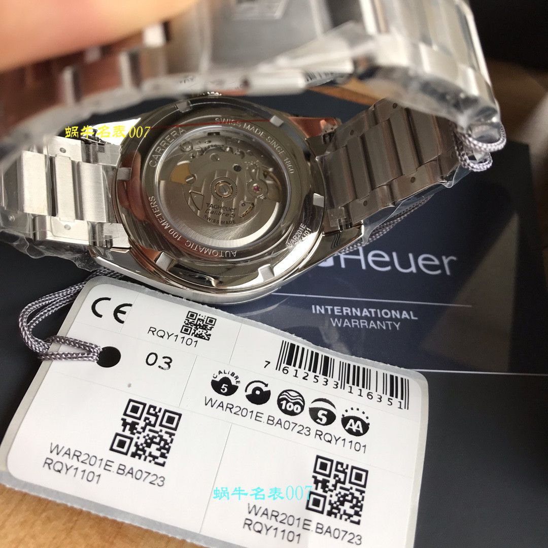 【渠道原单】泰格豪雅卡莱拉系列WAR201E.BA0723腕表 / TG069