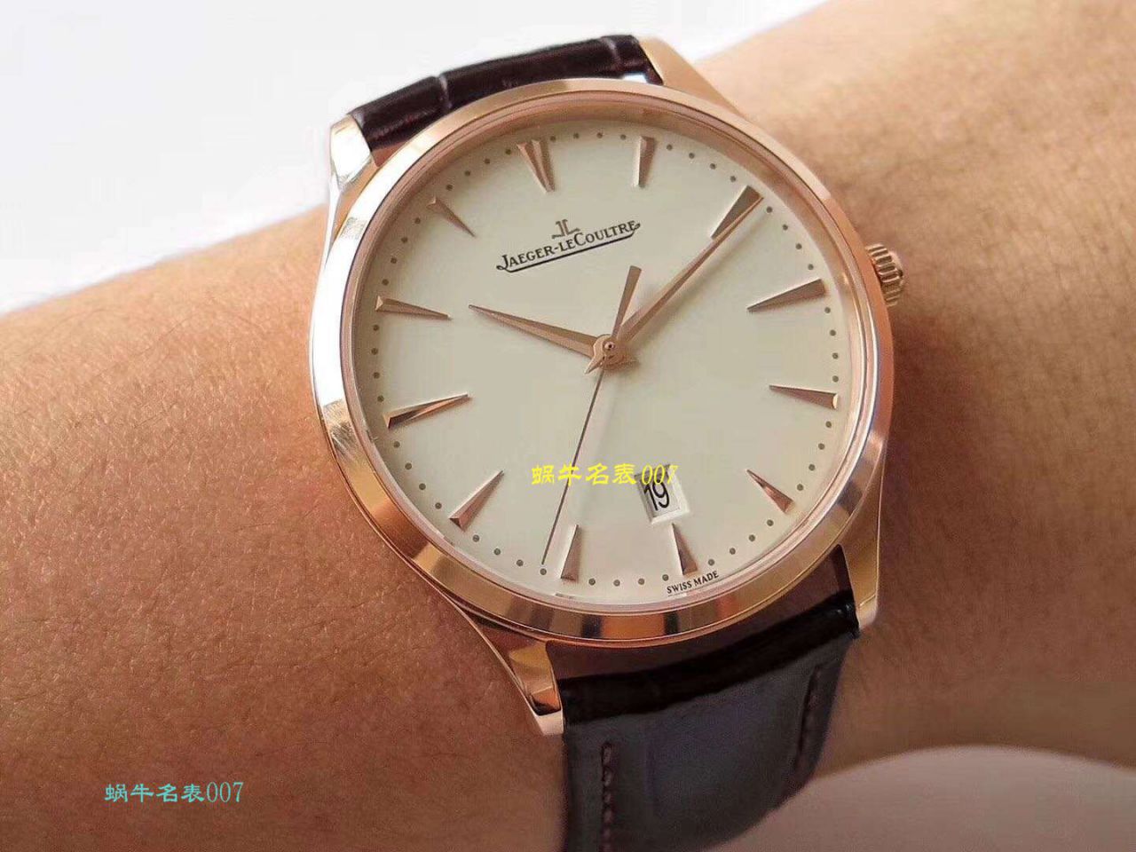 ZF厂超薄臻品【极简主义 超薄设计】复刻高仿手表厂家积家Jaeger-LeCoultre MASTER ULTRA THIN超薄大师系列腕表系列 / JJ138