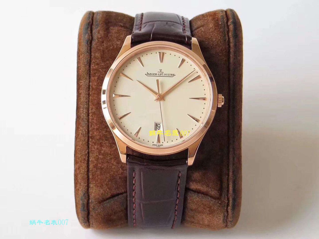 ZF厂超薄臻品【极简主义 超薄设计】复刻高仿手表厂家积家Jaeger-LeCoultre MASTER ULTRA THIN超薄大师系列腕表系列 / JJ138