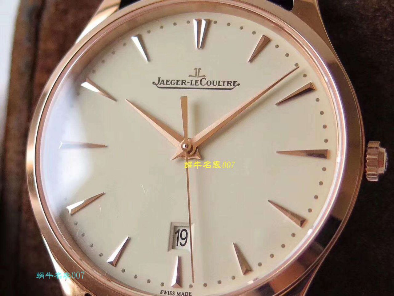 ZF厂超薄臻品【极简主义 超薄设计】复刻高仿手表厂家积家Jaeger-LeCoultre MASTER ULTRA THIN超薄大师系列腕表系列 / JJ138