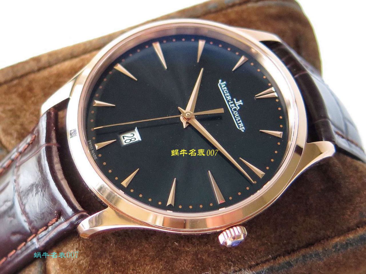 ZF厂超薄臻品【极简主义 超薄设计】复刻高仿手表厂家积家Jaeger-LeCoultre MASTER ULTRA THIN超薄大师系列腕表系列 / JJ138