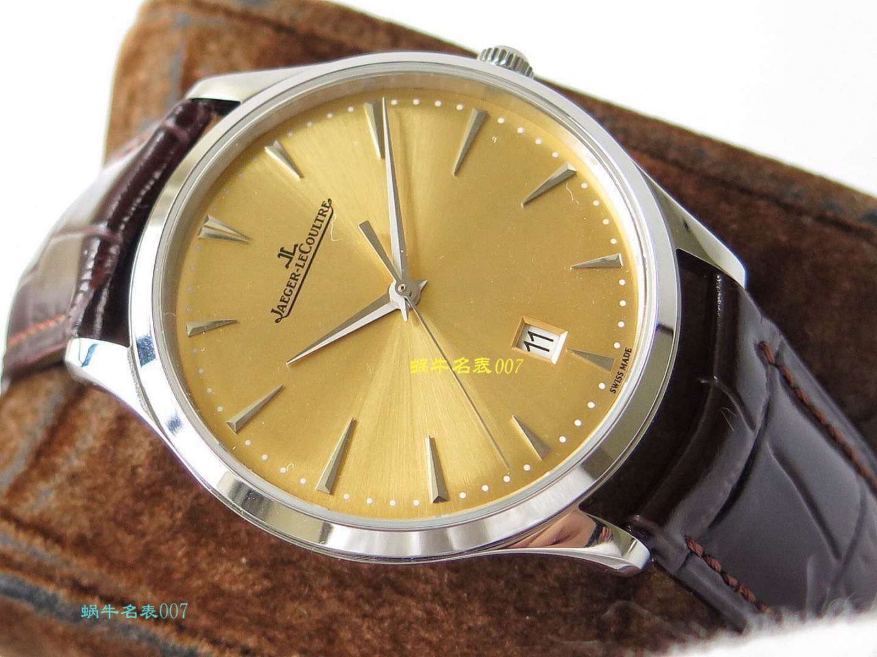 ZF厂超薄臻品【极简主义 超薄设计】复刻高仿手表厂家积家Jaeger-LeCoultre MASTER ULTRA THIN超薄大师系列腕表系列 / JJ138