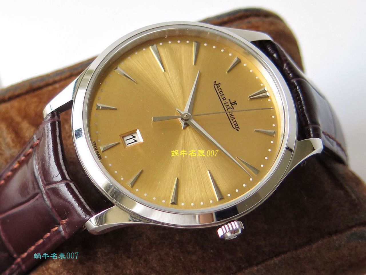 ZF厂超薄臻品【极简主义 超薄设计】复刻高仿手表厂家积家Jaeger-LeCoultre MASTER ULTRA THIN超薄大师系列腕表系列 / JJ138