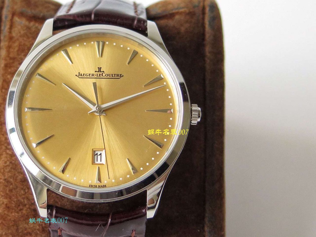 ZF厂超薄臻品【极简主义 超薄设计】复刻高仿手表厂家积家Jaeger-LeCoultre MASTER ULTRA THIN超薄大师系列腕表系列 / JJ138