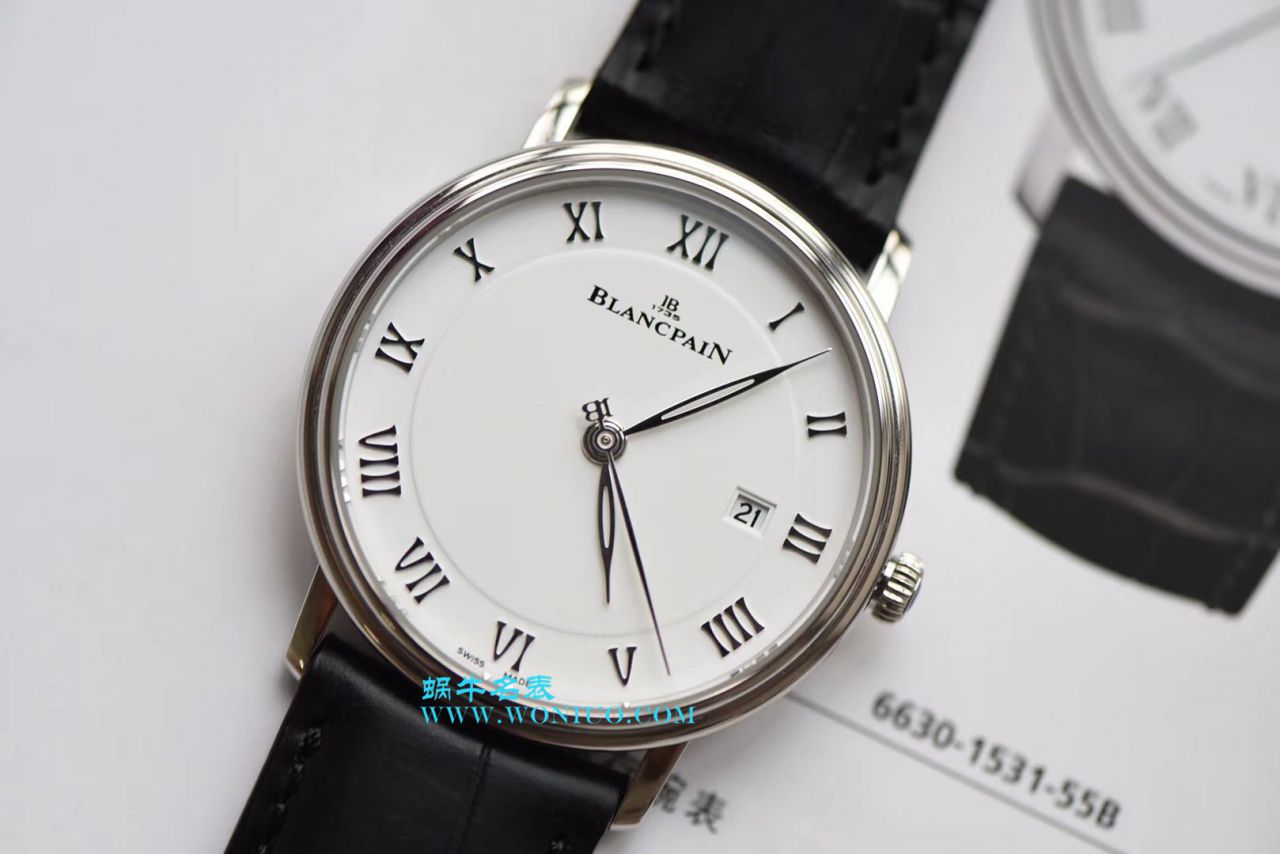 【视频评测ZF厂宝珀手表复刻版是什么意思】宝珀高仿经典系列6651-3642-55B腕表 / BP059
