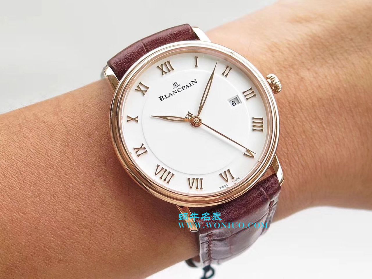 【视频评测ZF厂宝珀手表复刻版是什么意思】宝珀高仿经典系列6651-3642-55B腕表 / BP059