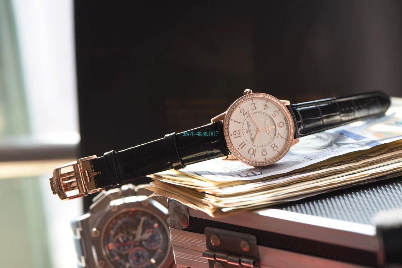 【视频评测zf厂手表官网积家高仿表吧】积家约会系列3442420女士腕表 / JJ132