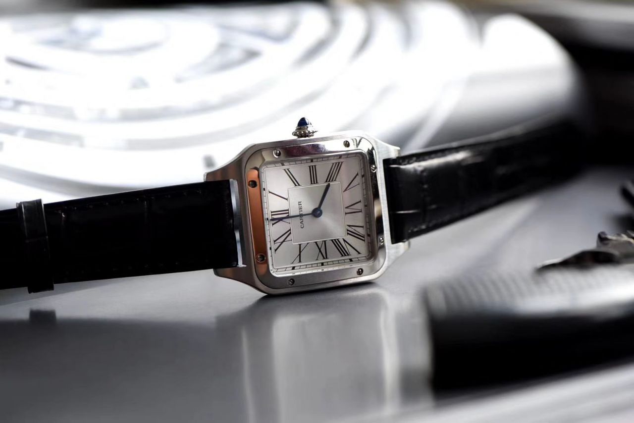 【视频评测XF厂什么叫复刻高仿表】卡地亚山度士系列WSSA0022（大号）WSSA0023（小号）腕表 / K217