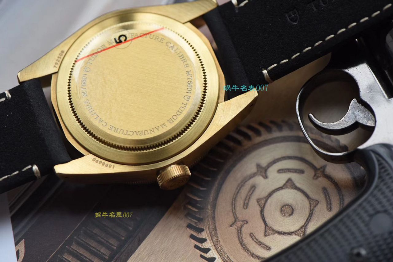 【视频评测XF厂帝舵复刻高仿表】帝舵碧湾系列M79250BA-0001腕表贝克汉姆同款最新青铜型小铜盾 / DT038