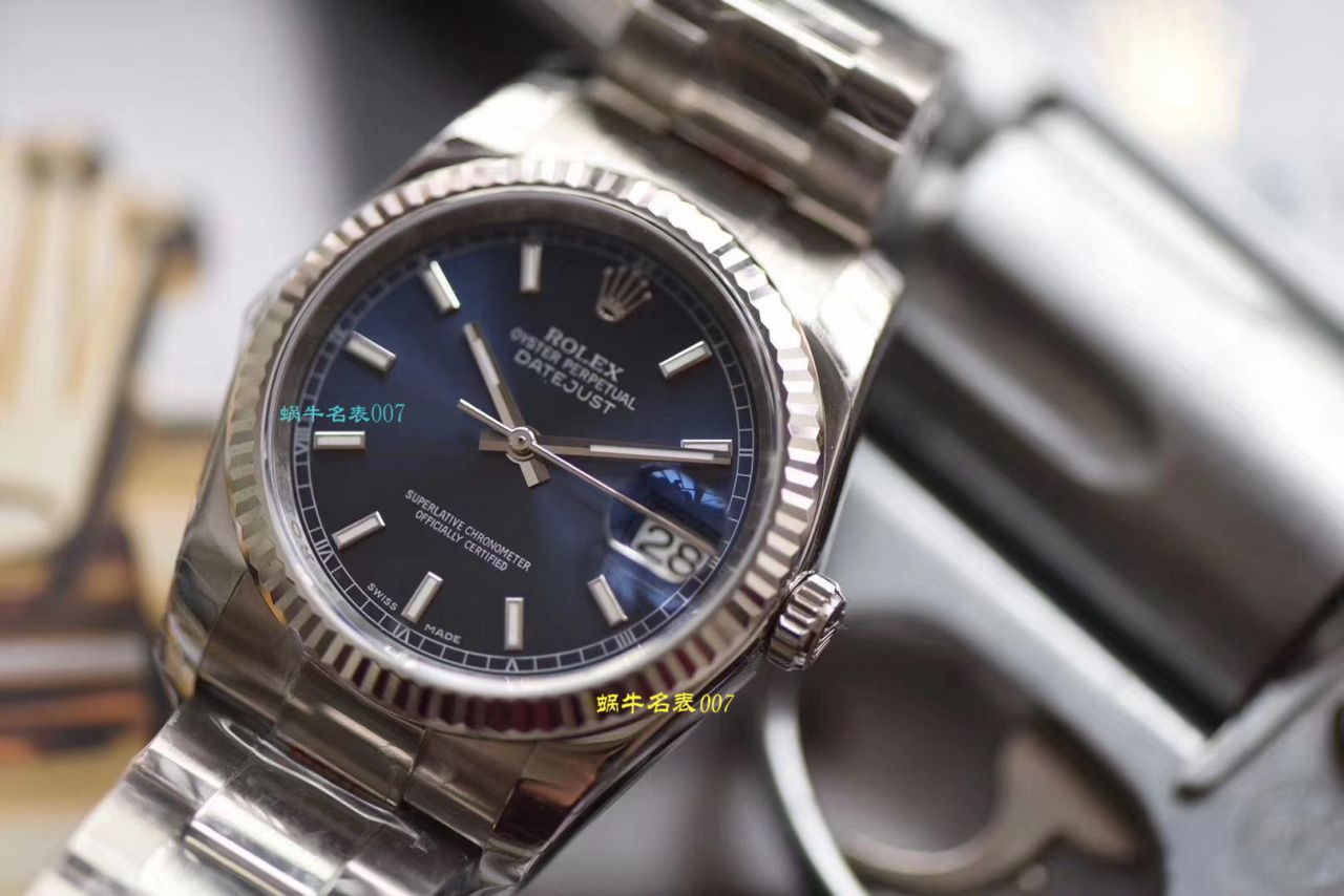 【视频评测什么叫复刻表，最好的复刻表】DJ厂劳力士日志型36高仿116234-G-63600银石腕表 / R360