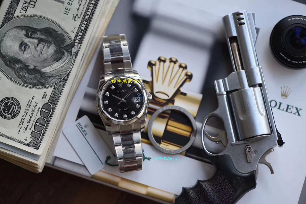 【视频评测高仿劳力士男表价格】DJ厂电脑纹面劳力士日志型36系列m116234-0122腕表 