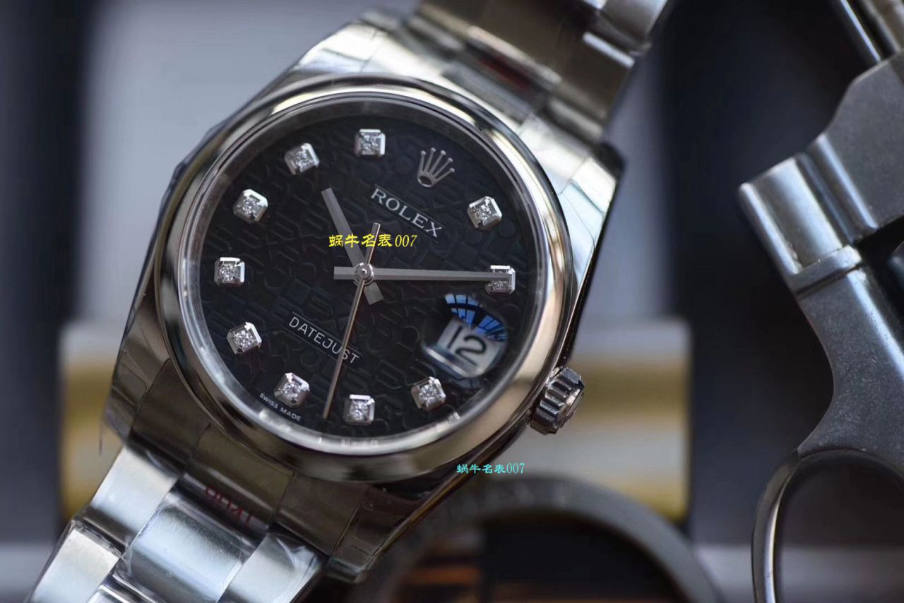 【视频评测高仿劳力士男表价格】DJ厂电脑纹面劳力士日志型36系列m116234-0122腕表 