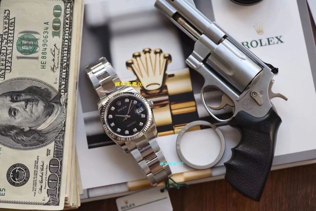 【复刻高仿劳力士男表价格】视频评测DJ厂劳力士日志型36毫米系列116234白盘腕表 / R239