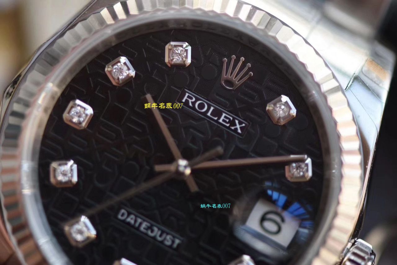 【复刻高仿劳力士男表价格】视频评测DJ厂劳力士日志型36毫米系列116234白盘腕表 / R239