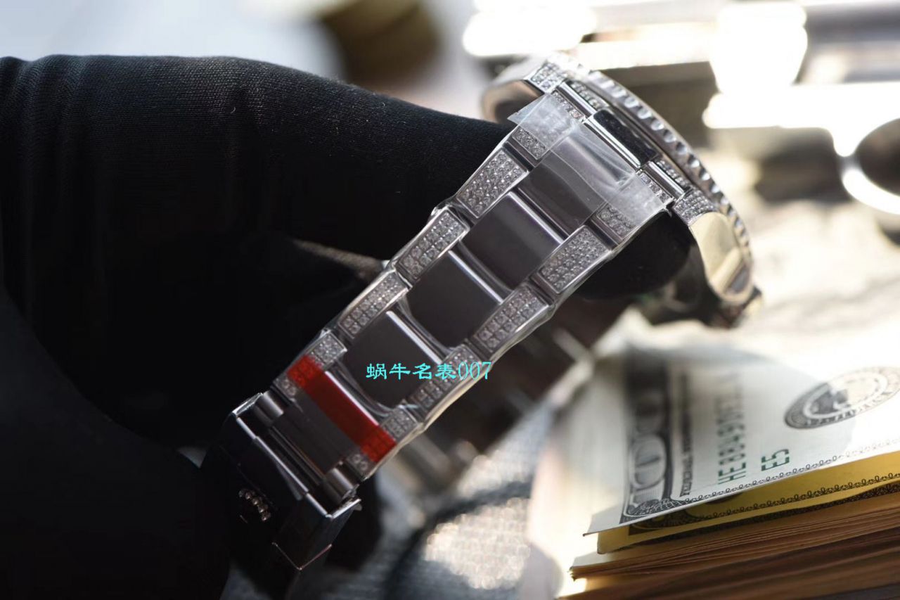 【LF厂顶级劳力士复刻高仿手表】LF帝皇定制版镶钻蓝水鬼❗顶级蓝钻鬼116619LB-97209 / R368