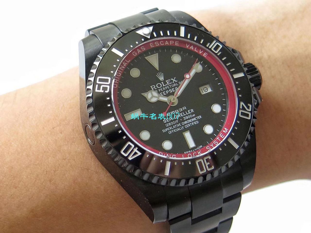 【VR厂复刻劳力士高仿红魔】SEA深潜系列BAMFORD WATCH海外定制版腕表 / R366