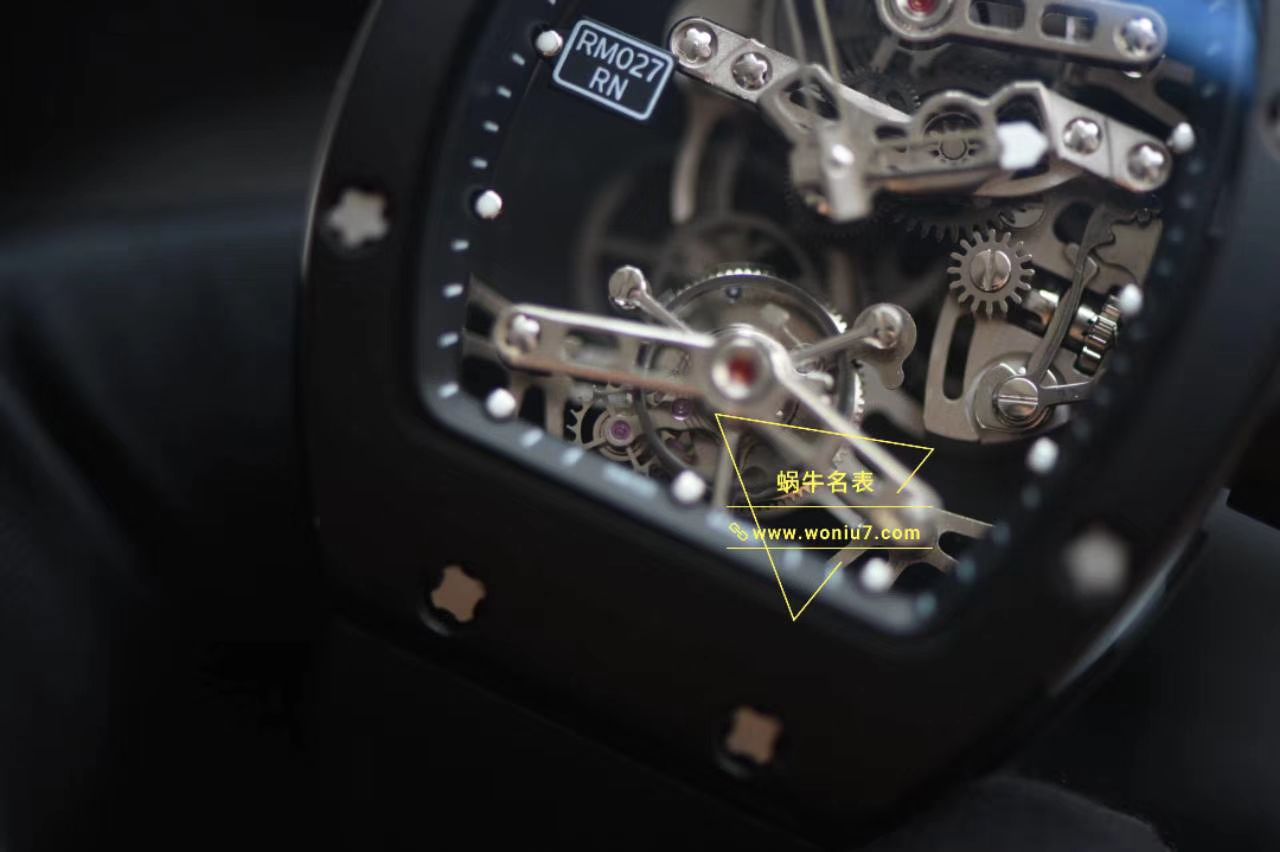 RICHARD MILLE(理查德米勒)顶级复刻高仿里查德米尔男士系列RM 027 TOURBILLON RAFAEL NADAL腕表 / RM 027