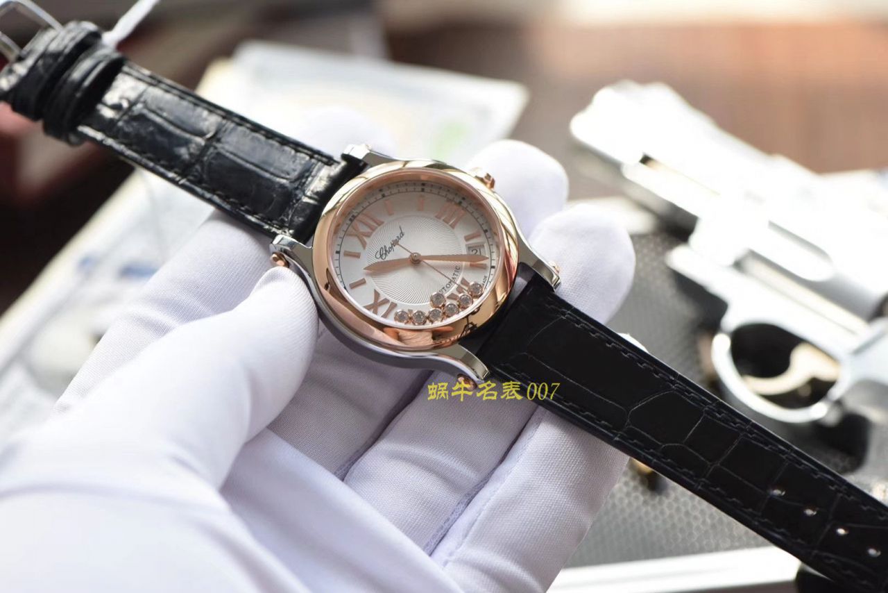 【YF厂Chopard复刻高仿表】萧邦HAPPY DIAMONDS系列278559-6008女腕表 / XB038