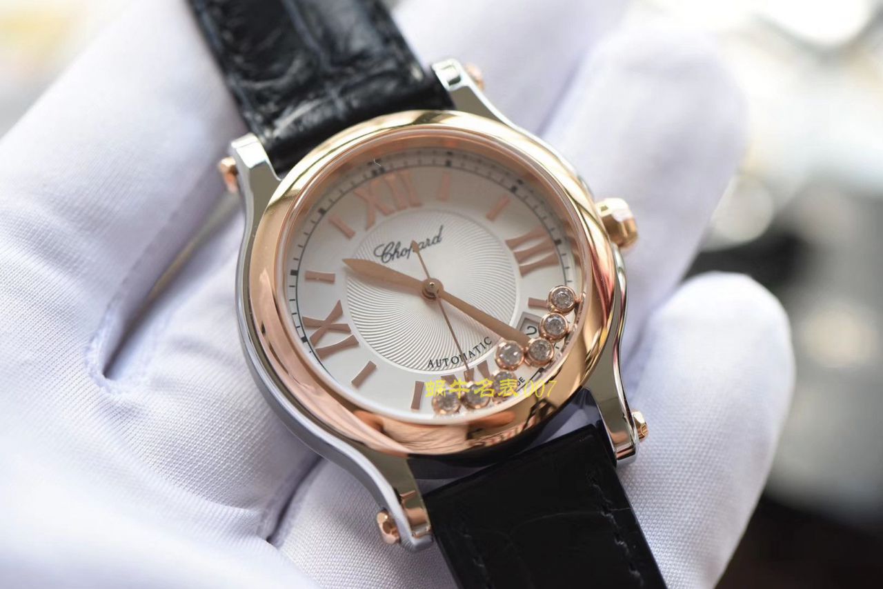 【YF厂Chopard复刻高仿表】萧邦HAPPY DIAMONDS系列278559-6008女腕表 / XB038