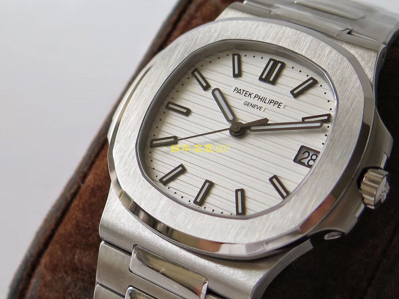 【视频评测PPF厂Patek Philippe复刻高仿表】百达翡丽Nautilus鹦鹉螺运动系列5711/1A-011 / BD276