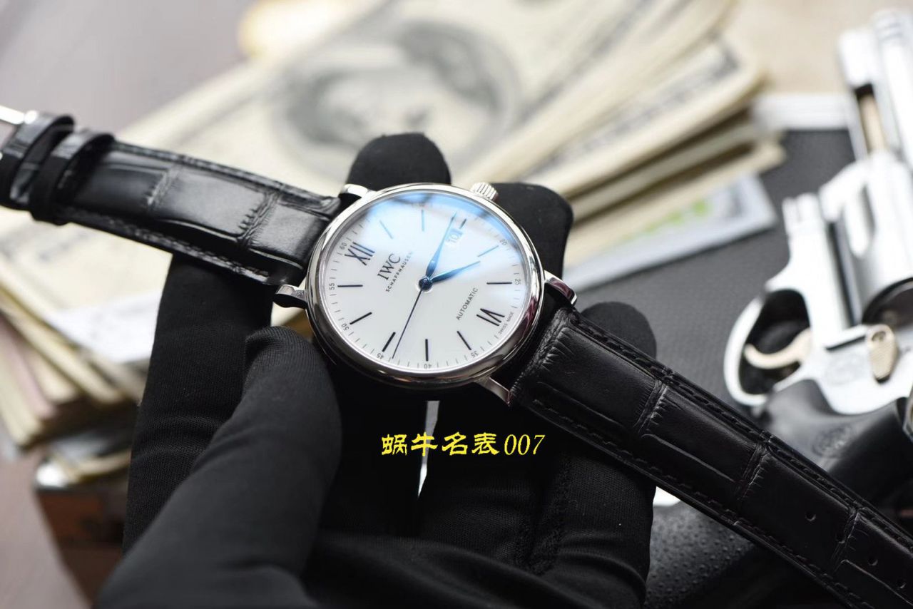 【V7厂顶级复刻万国手表】万国博泰菲诺150周年周年纪念高仿IW356519腕表 / WG381