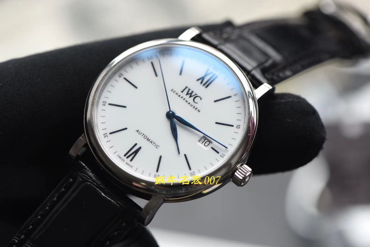 【V7厂顶级复刻万国手表】万国博泰菲诺150周年周年纪念高仿IW356519腕表 / WG381