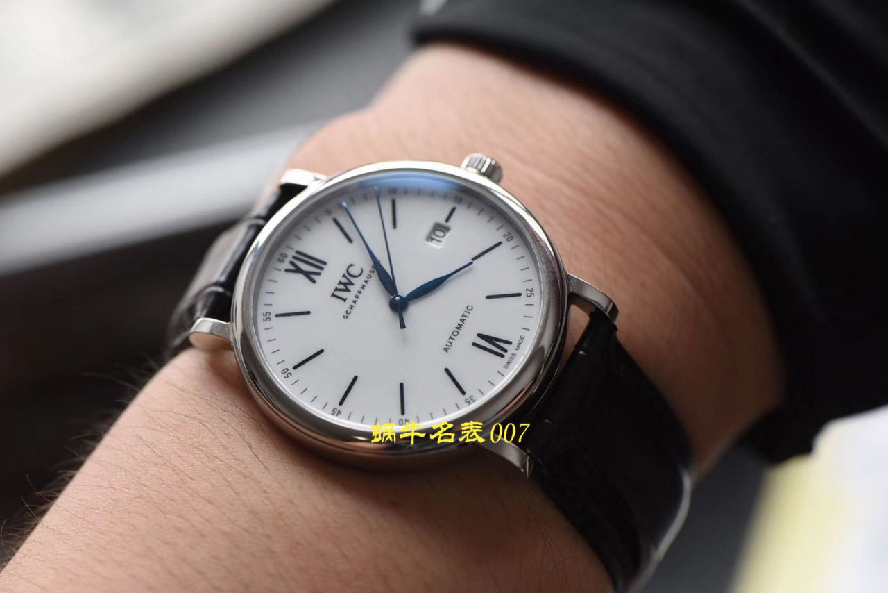 【V7厂顶级复刻万国手表】万国博泰菲诺150周年周年纪念高仿IW356519腕表 / WG381