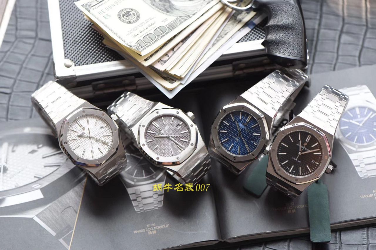 【FK厂爱彼复刻手表】爱彼皇家橡树高仿系列15400ST.OO.1220ST.02，15400ST.OO.1220ST.04腕表 / AP171