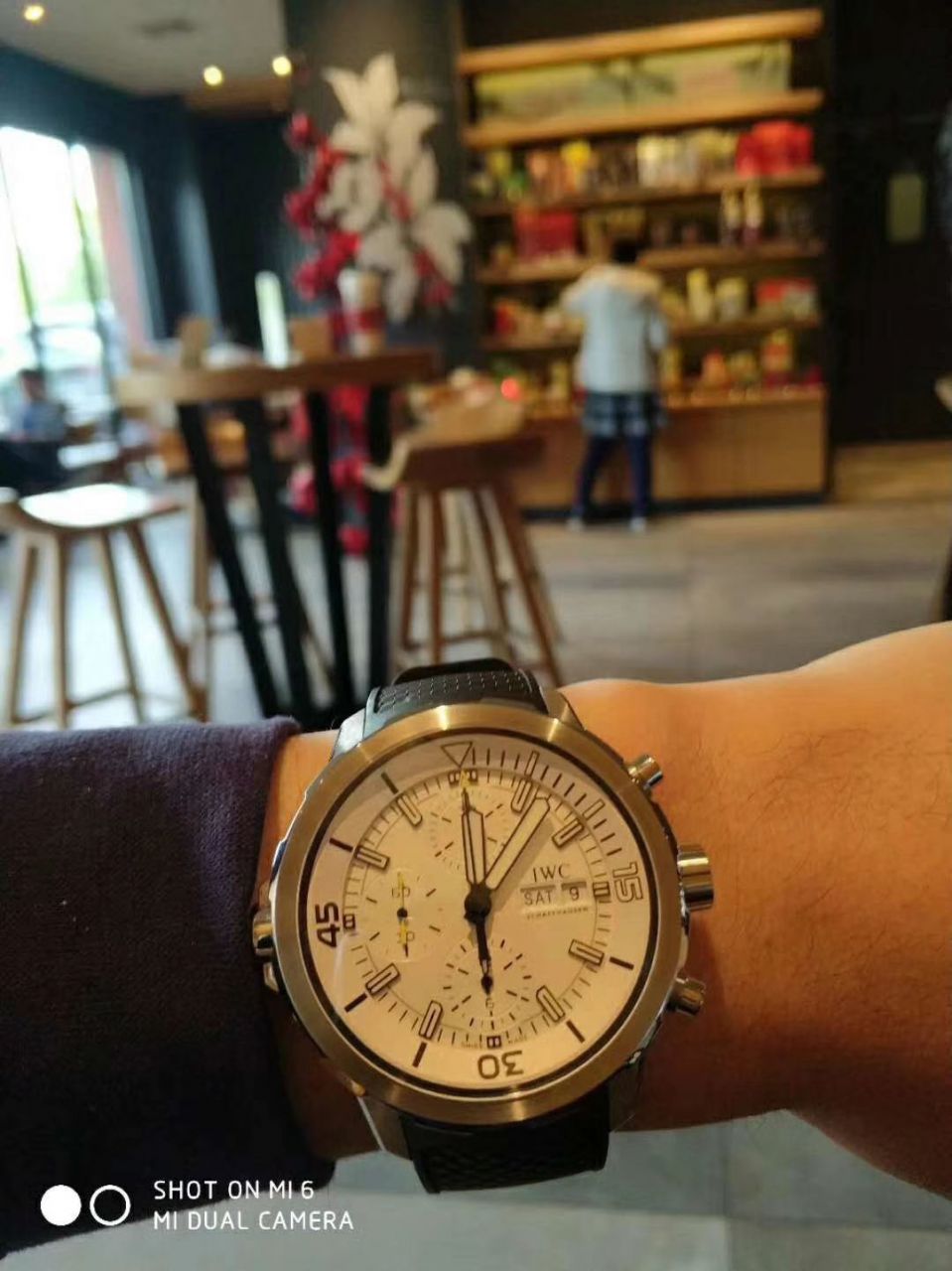 【独家视频测评V6厂一比一超A高精仿手表】万国海洋时计雅克-伊夫．库斯托探险之旅特别版IW376805 男士机械腕表 / WG166