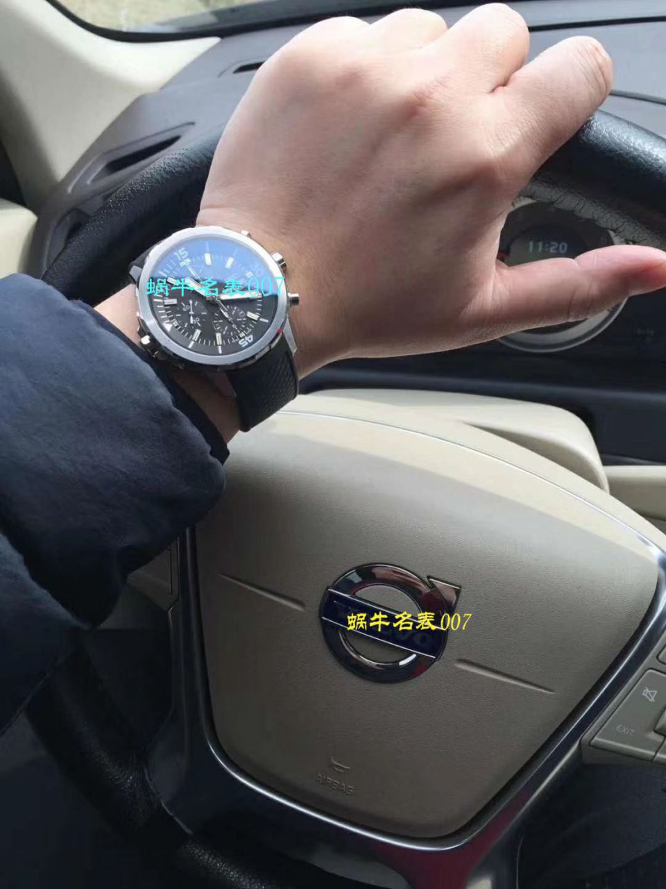 【独家视频测评V6厂一比一超A高精仿手表】万国海洋时计雅克-伊夫．库斯托探险之旅特别版IW376805 男士机械腕表 / WG166